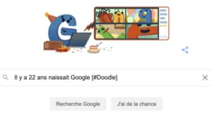 Il y a 22 ans naissait Google [#Doodle]