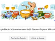 Google fête le 142e anniversaire du Dr Stamen Grigorov [#Doodle]