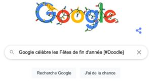 Google célèbre les Fêtes de fin d'année (jour 1) [#Doodle]