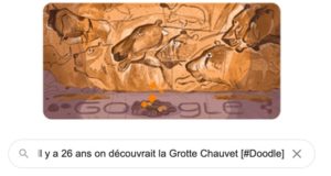 Il y a 26 ans on découvrait la Grotte Chauvet [#Doodle]