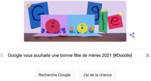 Google vous souhaite une bonne fête des mères 2021 [#Doodle]