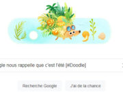 Google nous rappelle que c'est l'été [#Doodle]