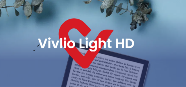 Test de la liseuse Vivlio Light HD