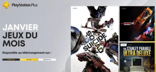 titres ps plus janvier 2025