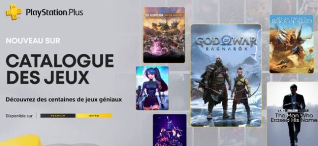 sélection ps plus janvier 2025 dont god of War ragnarok